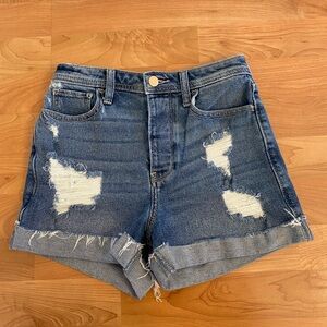 High Rise Mom Shorts